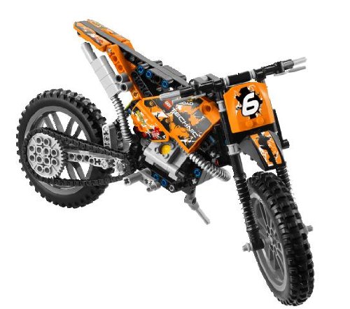 有关以下物品的详细资料: lego technic 42007: moto cross bike